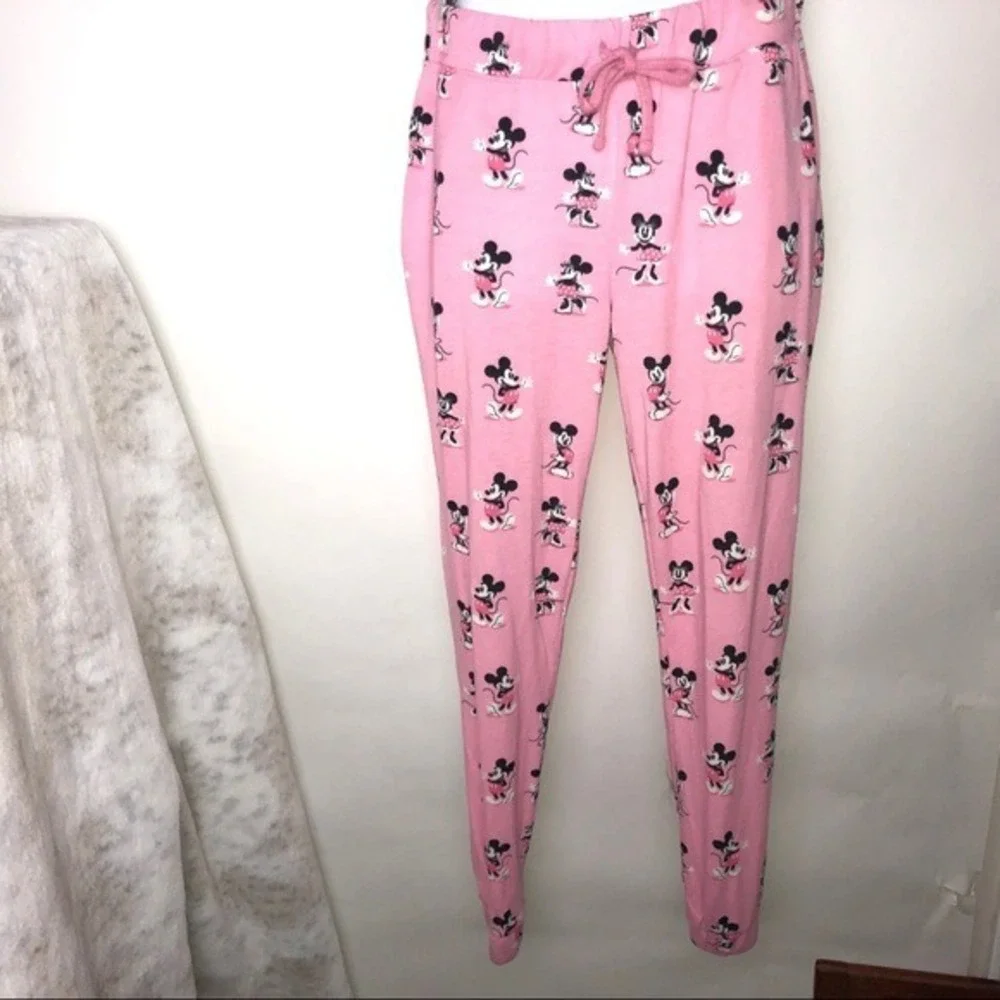 Disney Mickey Sleep‎ Pants Pink Small - Picture 9 of 13